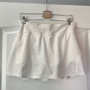 Lululemon White Tennis Skirt